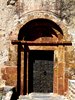 Doorway in the 12th century Monastir del Camp
